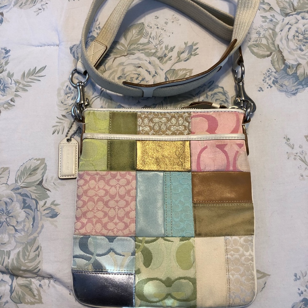 Coach Satchel Multicolored